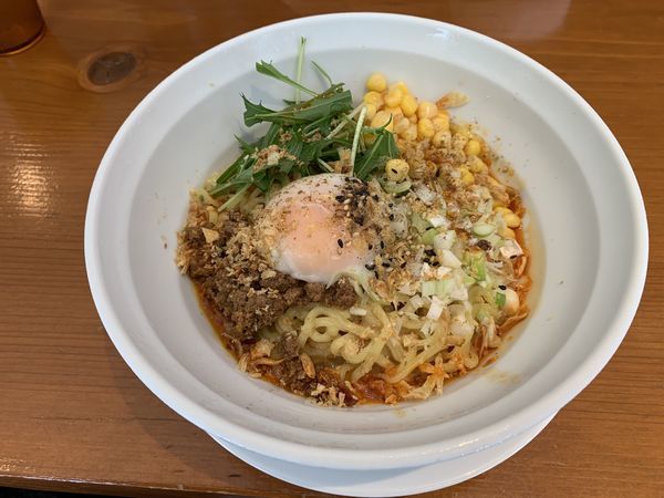 「汁なし担担麺（辛２）」@Hino担担麺 kokuuの写真