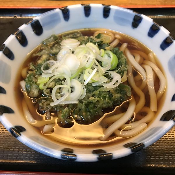 「春菊天（￥350）」@そば新 蒲田西口店の写真