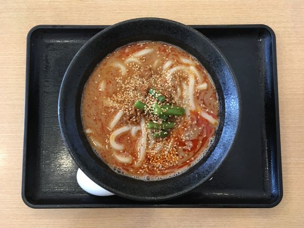 「担々うどん」@さぬきうどん さいかの写真