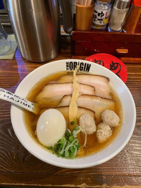 「特製醤油らあめん」@らあめん元の写真