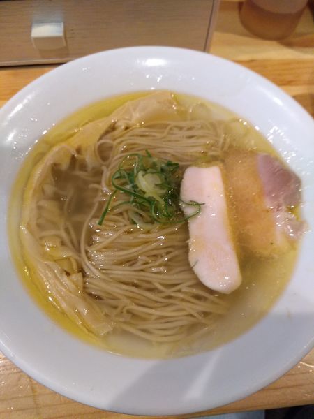 「塩そば ひつまぶしセット 1000円」@自家製麺 竜葵の写真