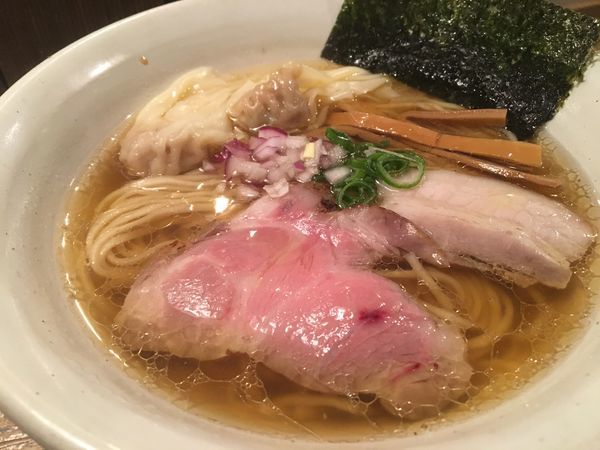 「にぼらあ+ワンタン」@Homemade Ramen 麦苗の写真