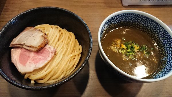 「極濃煮干つけ麺」@煮干しつけ麺 宮元の写真