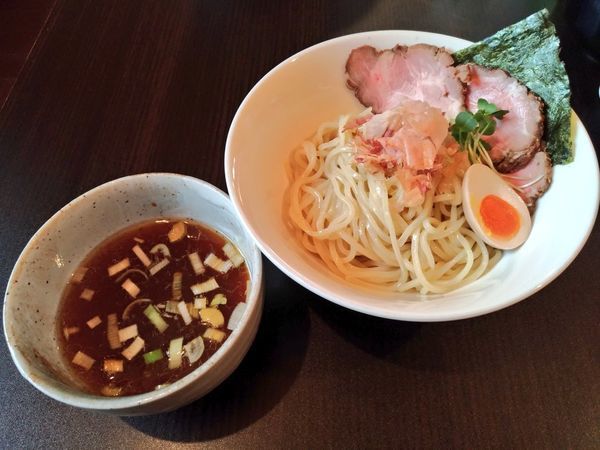 「きまぐれ限定 淡麗つけそば 鶏と煮干しと鰹と鯛」@麺屋 シロサキの写真