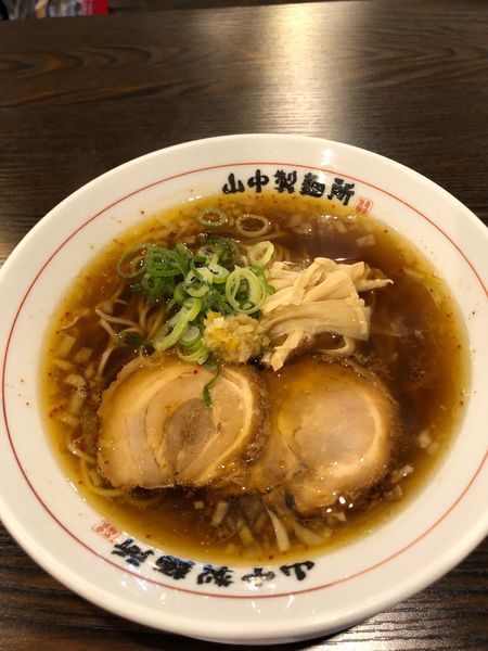 「醤油ラーメン」@しあわせの山中の写真