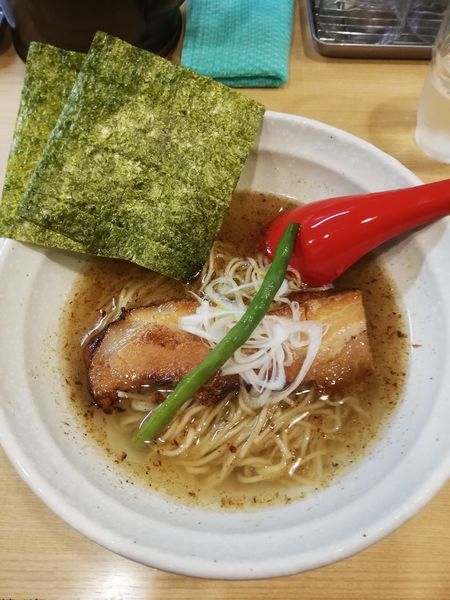 「魚鶏潮ラーメン 780円」@らーめん 桑嶋の写真