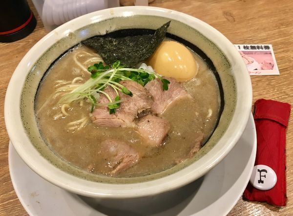 「濃厚煮干野郎」@野郎ラーメン 品達品川本店の写真