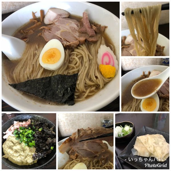 「この日の限定2 ancient中華そば  850円 他」@と多゛食堂の写真