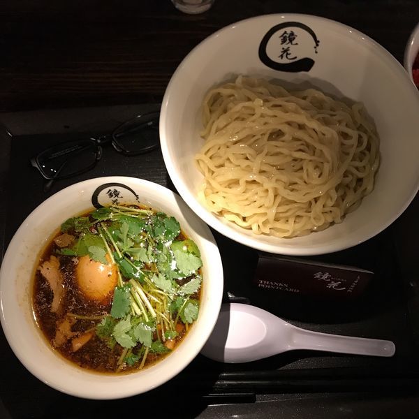「味玉つけ麺 醤油」@らーめん愉悦処 鏡花の写真