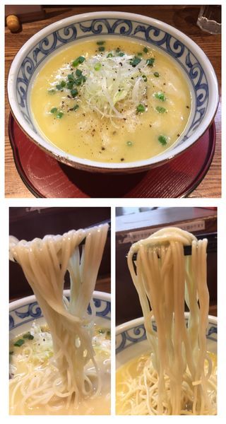 「【限定】ジンジャーポタージュラーメン食べ比べセット」@らー麺屋 バリバリジョニーの写真
