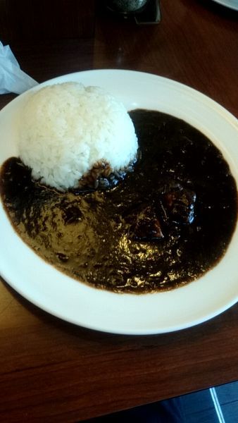 「支那そば半カレーセット」@支那そば屋 インデアンの写真