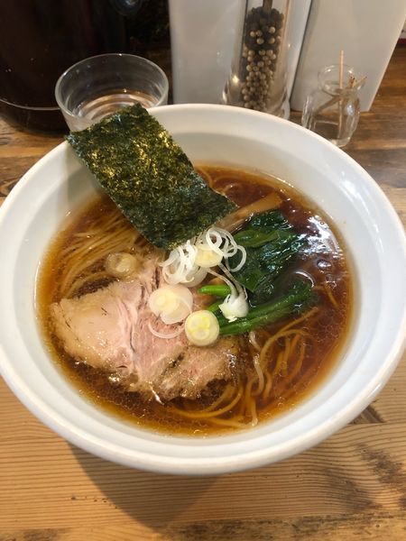「昔ながらのあっさりラーメン」@らーめんHANABIの写真