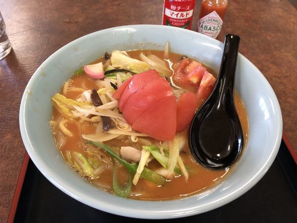 「長崎ちゃんぽん　トマト風味　￥８６０」@長崎ちゃんぽん 国見の写真