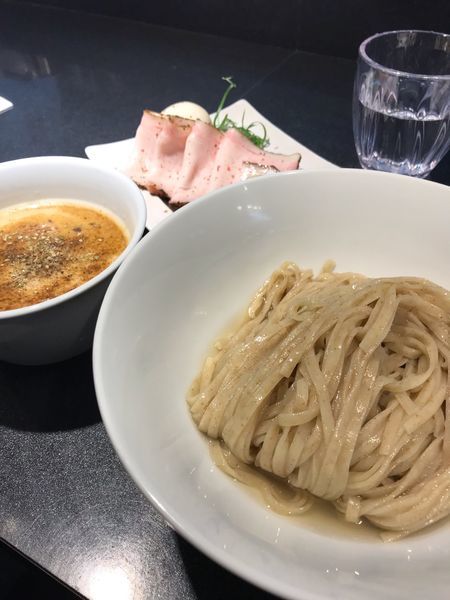 「醤油つけsoba」@Japanese Soba Noodles 蔦の写真