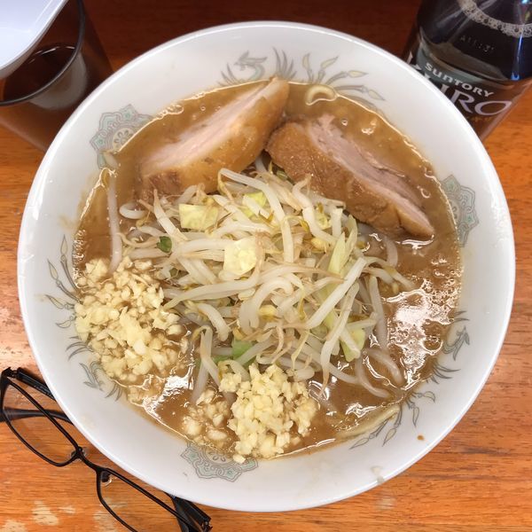 「麺少なめ」@ラーメン二郎 立川店の写真