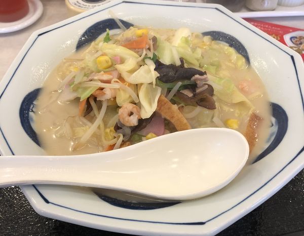 「長ちゃんぽん・麺2倍(¥673)」@長崎ちゃんぽん リンガーハット 綾瀬市役所前店の写真