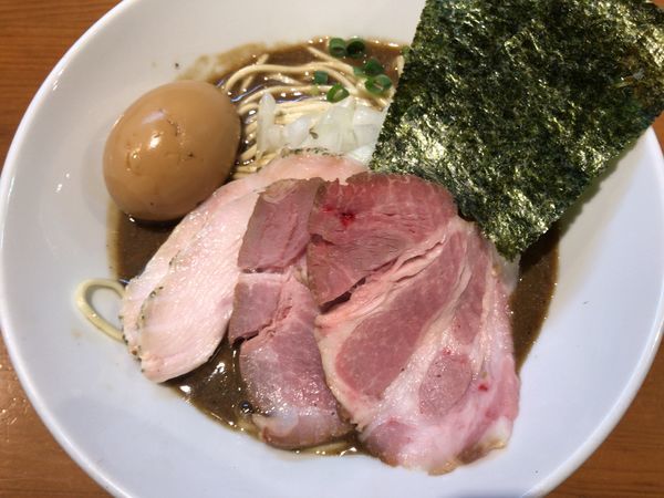 「特製濃厚蕎麦＋和え玉」@亀戸煮干中華蕎麦 つきひの写真