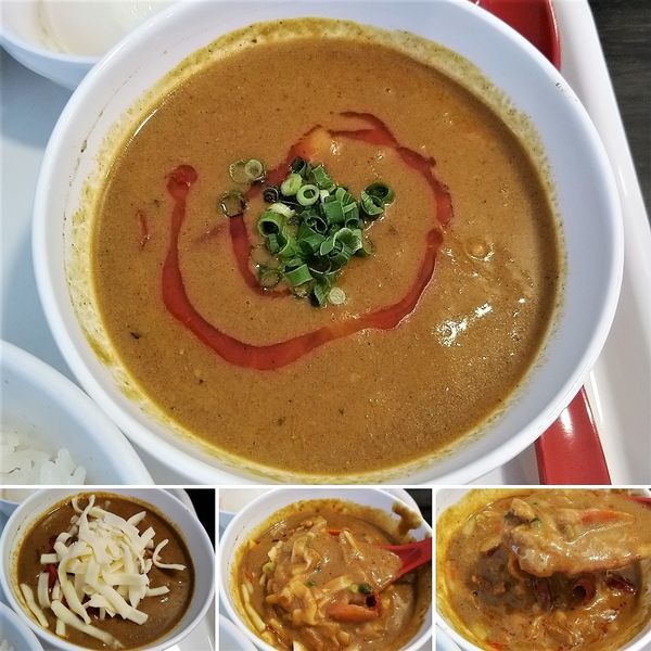 「成都カレー＋チーズ＝460円」@成都館の写真