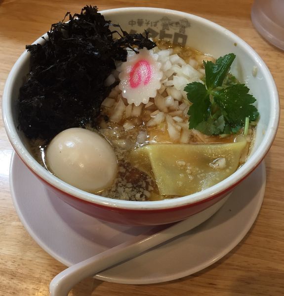 「特製煮干そば醤油(背脂普通)」@中華そば ムタヒロ 錦糸町店の写真