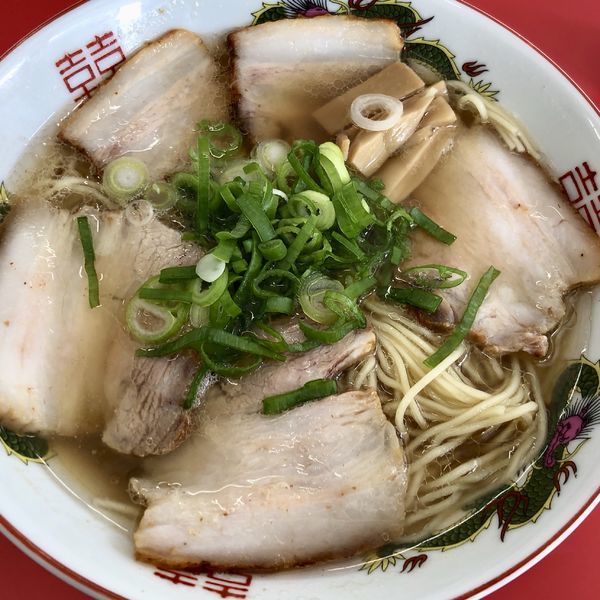 「ちゃーしゅー麺」@中華そば 竹千代の写真