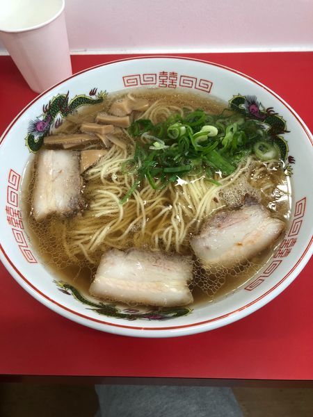 「中華そば大盛り」@中華そば 竹千代の写真