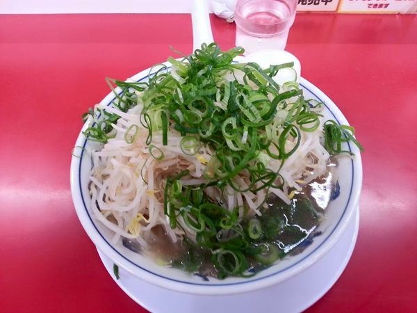 「ラーメンネギ増し」@ラーメン福 黄金店の写真