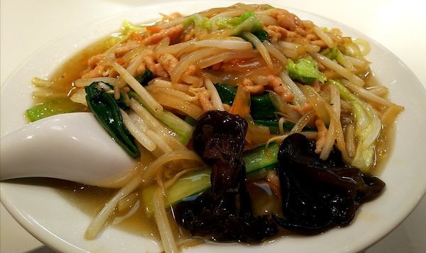 「肉そば(肉糸麺)」@梅華の写真