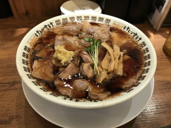 「肉そば醤油」@NEW OLD STYLE 肉そば けいすけの写真
