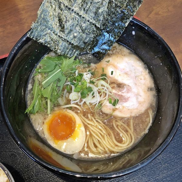 「小野万特製らーめん（こってり）￥７５０」@麺屋 小野万の写真