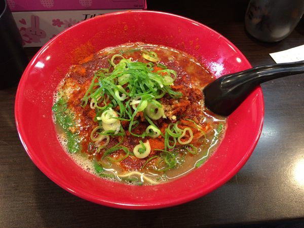 「くれは式台湾ラーメン(激辛・バリカタ)800円」@ラーメンくれはの写真