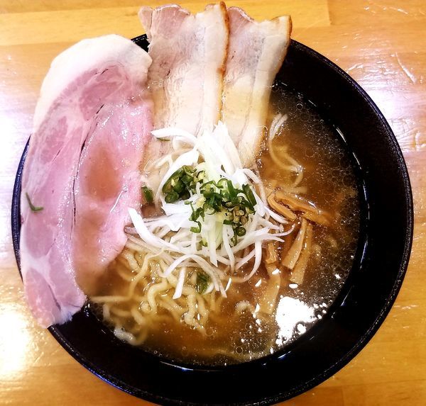 「青鬼」@自家製中華そば 麺の虜の写真