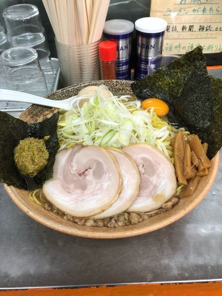 「北寄貝出汁の薄口醤油ラーメン大盛り」@覆麺 智の写真