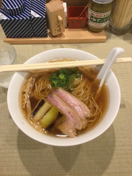 「鴨らぁめん」@らーめん 鴨to葱の写真