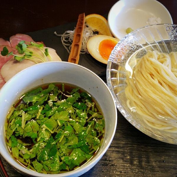 「【限定】昆布水つけ麺 １０００円」@麺処 学の写真