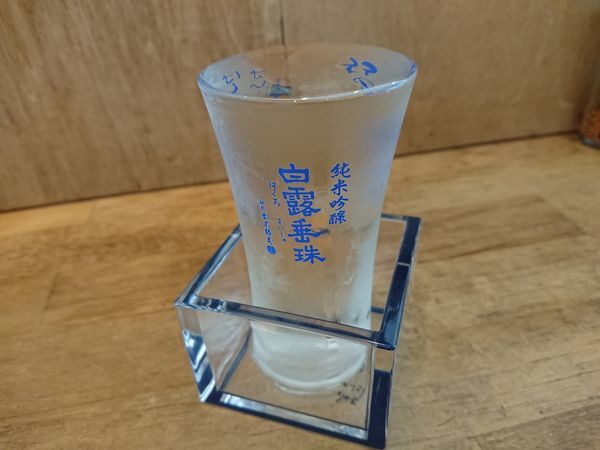 「素ラーメン(塩)700円＋かき菜のお浸し 他いろいろ」@都電テーブル 雑司が谷店の写真