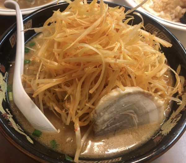「ネギ味噌ラーメン」@くるまやラーメン 宮原店の写真