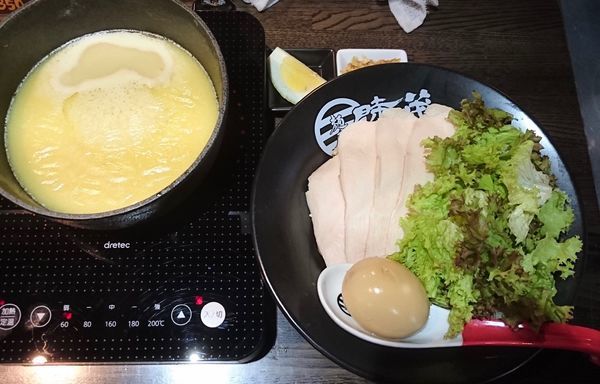 「濃厚鷄白湯つけ麺 塩」@麺屋 時茂 西川口店の写真
