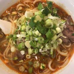 蘭州牛肉ラーメン1000円
