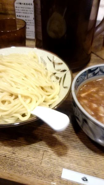 「濃厚鶏つけ麺（８５０円）」@新橋 纏の写真