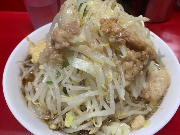 「小ラーメンヤサイマシマシニンニクアブラ。」@ラーメン二郎 越谷店の写真