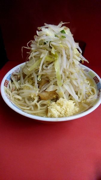 「大ラーメン豚入り950円全増し」@ラーメン二郎 ひばりヶ丘駅前店の写真