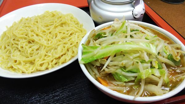 「野菜ツケソバ(味噌) ¥750」@中華そば 丸龍の写真