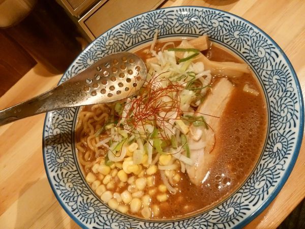 「味噌」@自家製麺 竜葵の写真
