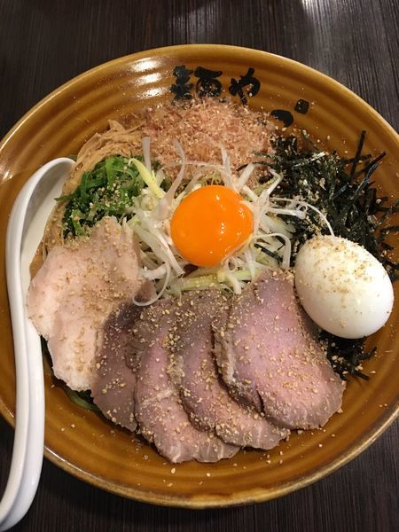 「特製まぜそば」@麺や でこの写真