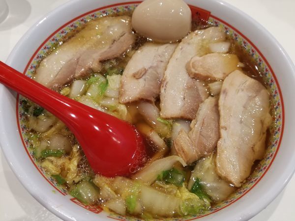 「小チャーシュー煮卵」@どうとんぼり神座 アトレ川崎店の写真