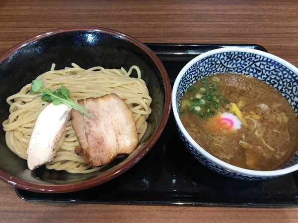 「濃厚魚介つけ麺  800円」@自家製麺 くまがいの写真
