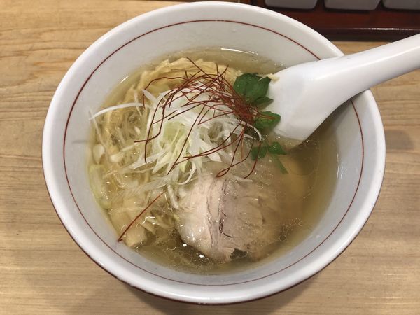 「ラーメン小（塩）550円」@利尻昆布ラーメン くろおびの写真