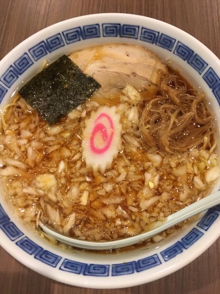 「薬味ラーメン」@中華そば専門店 味幸 新宿御苑店の写真