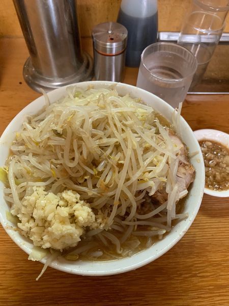 「ラーメン全マシ」@ラーメン もみじ屋の写真