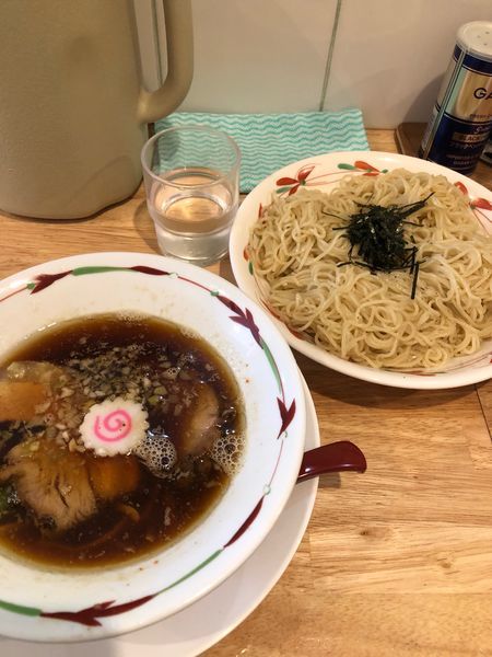 「醤油大盛つけ麺」@らーめん天神下 大喜の写真
